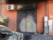 FOTOGALERIE Magazin romanesc, incendiat in Italia