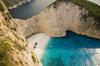 Shipwrek bay Zakynthos