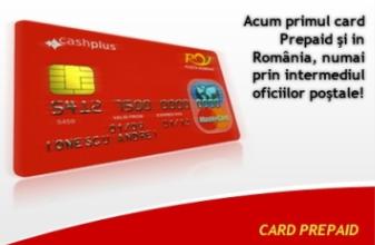 Posta Romana cashplus prepaid MasterCard