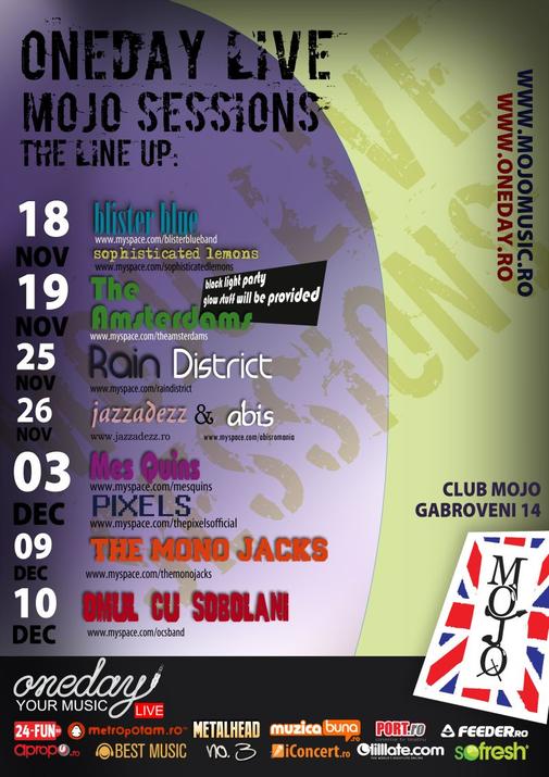 MOJO LINE-UP - OneDay Live