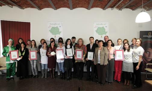 Castigatorii competitiei Harta Scolilor Verzi si organizatorii