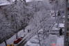 Iarna pe o ulita din bucuresti!