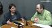 Alexandra Gatej si Dan Popa in studioul HotNews.ro