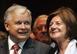 Lech Kaczynski, presedintele Poloniei, si sotia sa Maria