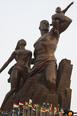 Statuia din Senegal dedicata renasterii Africii