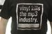 Tricou cu mesaj pro vinyl