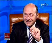 Traian Basescu la TVR (arhiva)