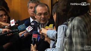 Emil Boc dupa sedinta PDL