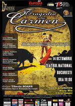 afis Tragedia lui Carmen