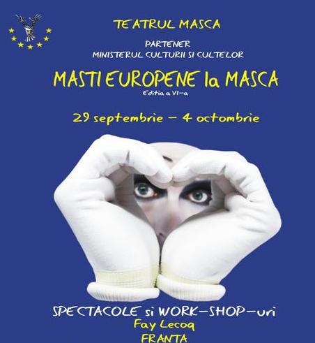 Masti europene - afis