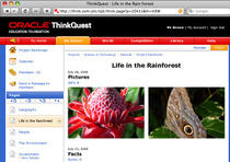 Participa la competitia ThinkQuest
