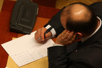 FOTOGALERIE din parlament, la votarea motiunii