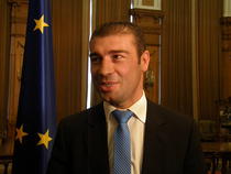 Lucian Bute la Palatul Parlamentului
