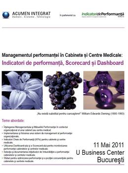 Curs Managementul performantei