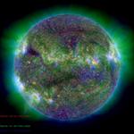 Soarele, imagini in ultraviolet si raze x