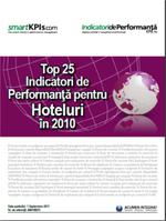 Top 25 Indicatori de Performanta pentru Hoteluri in 2010