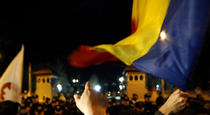 FOTOGALERIE Protest la Palatul Cotroceni