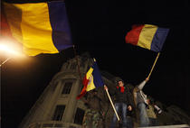 Fotogalerie: A 11-a zi de proteste in Bucuresti