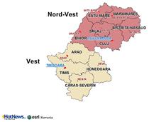Regiunea Vest si Nord-Vest