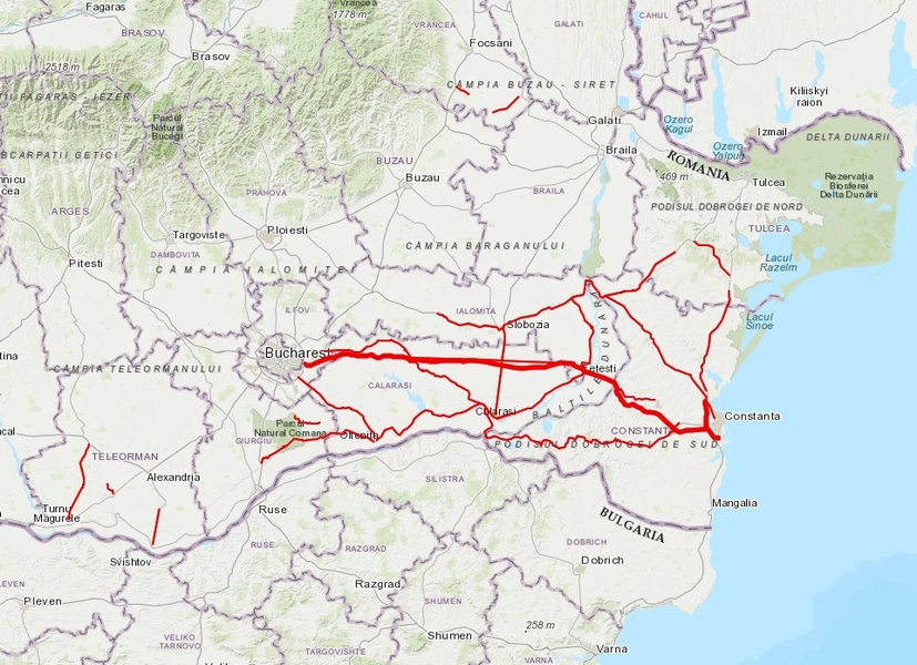 Harta Interactiva Drumurile Nationale Si Autostrazile Blocate Din