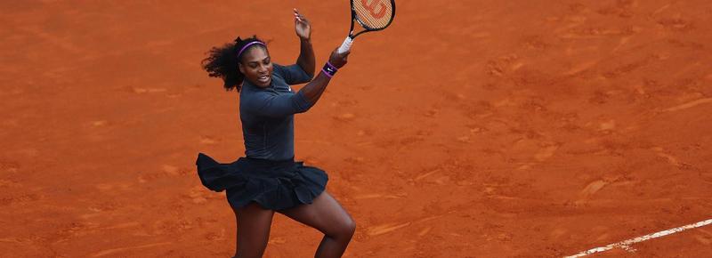 Serena Williams, pe zgura de la Roland Garros