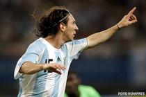 Lionel Messi, in tricoul Argentinei