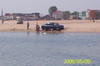 ''Tarani'' cu Audi pe plaja din Eforie Nord