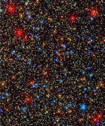 Clusterul Omega Centauri, vedere panoramica