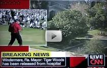 Tiger Woods, ranit intr-un accident de masina