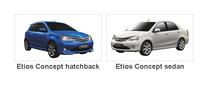 Toyota Etios, sedan si hatchback