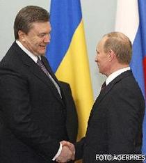 Viktor Ianukovici si Vladimir Putin