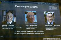 Cei trei economisti au castigat Nobelul 2010