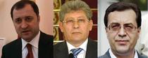 Vlad Filat, Mihai Ghimpu si Marian Lupu - liderii AIE