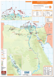 Harta energetica a Egiptului