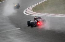 Cursa de F1 desfasurata pe ploaie