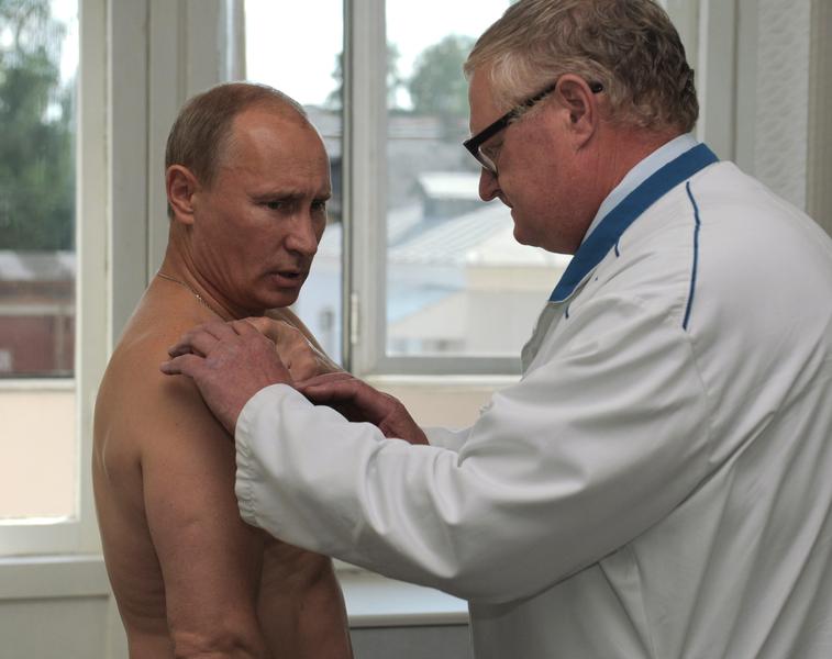Vladimir Putin, la doctor