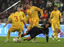 Romania, departe de elita fotbalului mondial