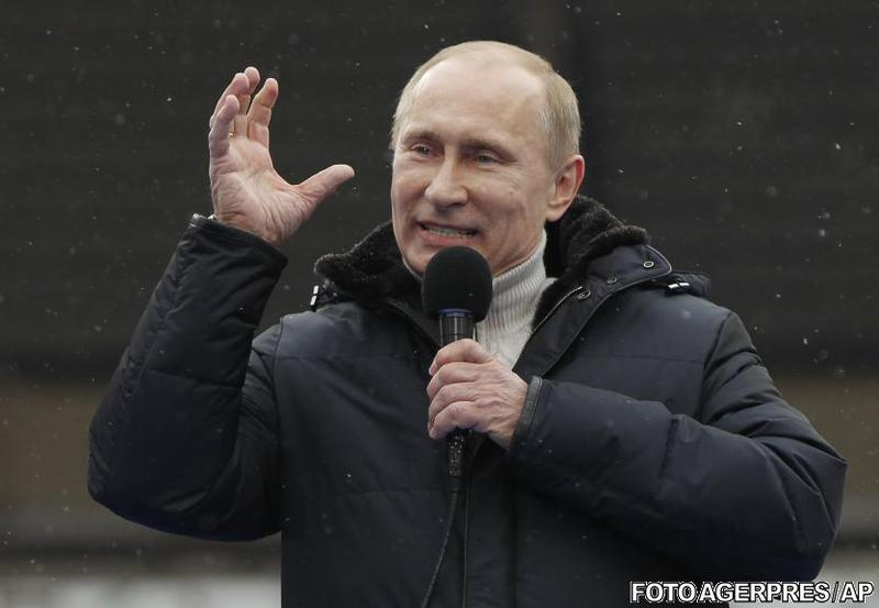 Vladimir Putin, in campania electorala