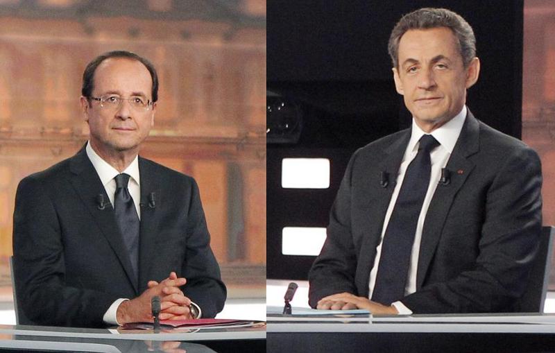 Francois Hollande vs. Nicolas Sarkozy (dezbaterea televizata)