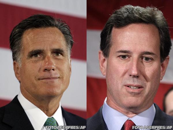 Mitt Romney, Rick Santorum