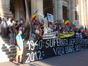 Peste 300 de persoane au cerut in Bucuresti, pe 28 iunie 2012 Unirea Basarabiei cu Romania