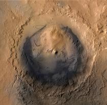 Craterul Gale de pe Marte