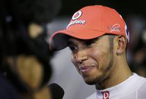 Lewis Hamilton, pole-positon in Singapore