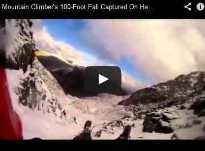 Cadere de la 30 de metri a unui alpinist