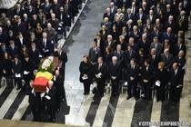 Traian Basescu, prezent la funeralii