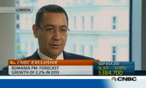 Victor Ponta, interviu la CNBC