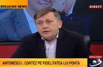 Crin Antonescu, la Antena 3