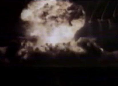 Explozia bombei atomice Gerboise Bleue