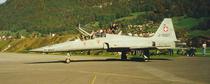 Avion de vanatoare F-5 al fortelor aeriene din Elvetia