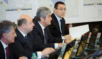 Victor Ponta si ministrii la sedinta CSAT